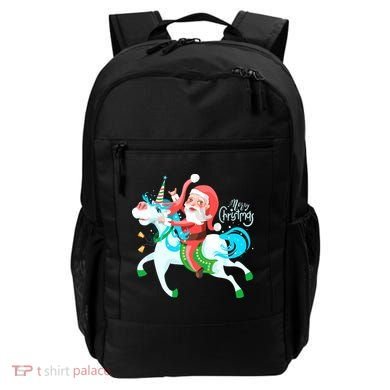 Santa Rocker Unicorn Backpack
