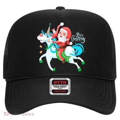 Santa Rocker Unicorn Hat