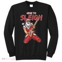 Santa Rocks Here To Sleigh  Sweatshirt thumb 0