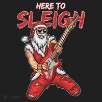 Santa Rocks Here To Sleigh  Beanie thumb 2