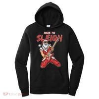 Santa Rocks Here To Sleigh  Women's Hoodie thumb 0