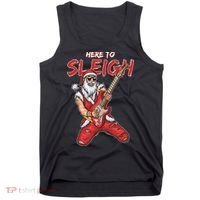 Santa Rocks Here To Sleigh  Tank Top thumb 0