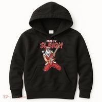 Santa Rocks Here To Sleigh  Kids Hoodie thumb 0