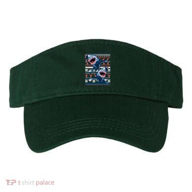 Santa Shark Ugly Christmas Sweater Visor