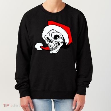 Santa Skull Women's Sweatshirt