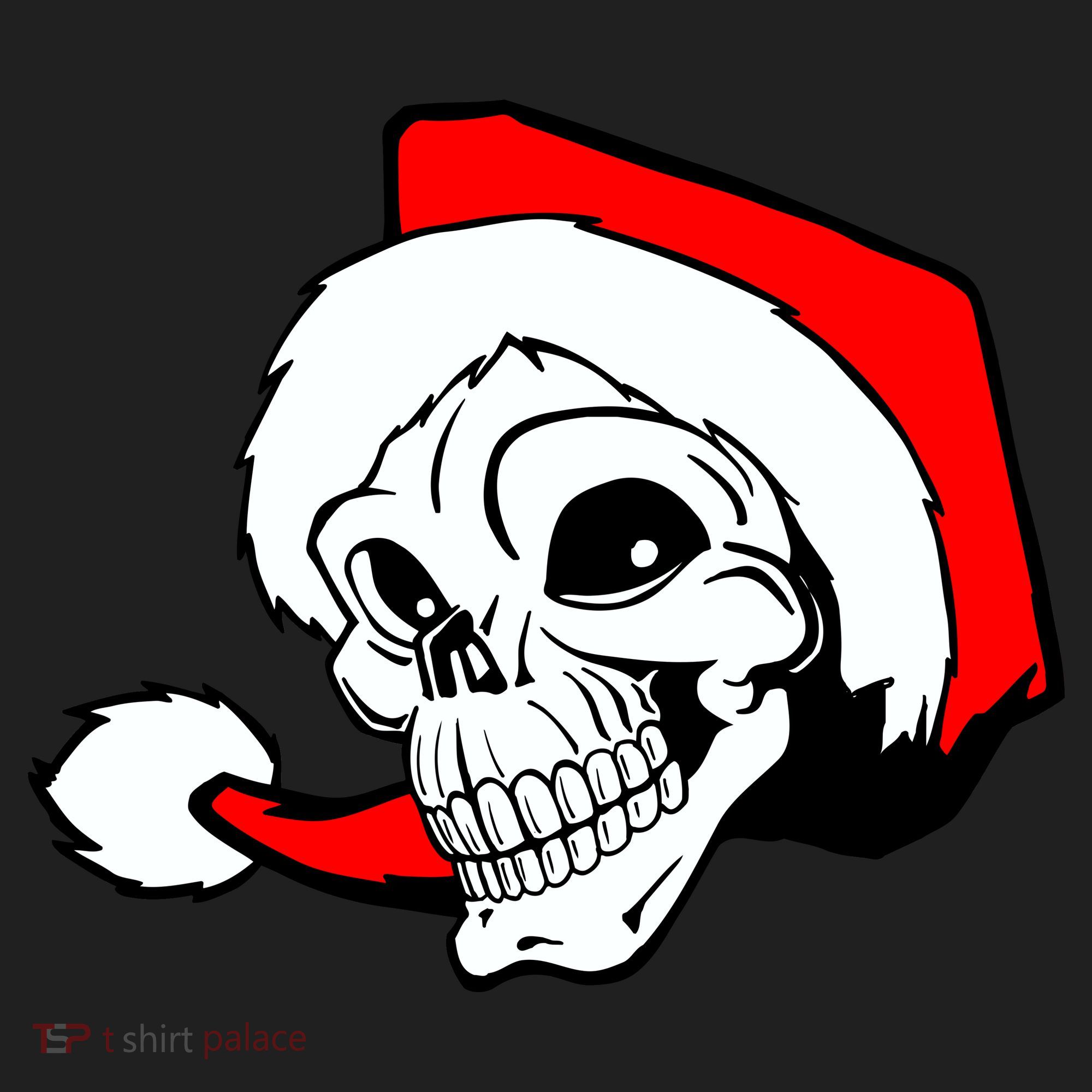 Santa Skull Women's Sweatshirt