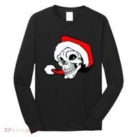 Santa Skull Long Sleeve Shirt thumb 0