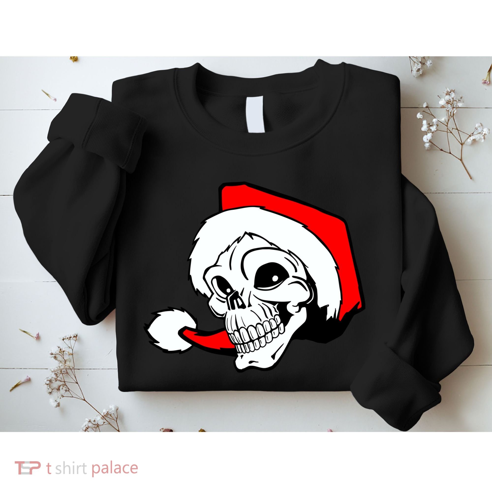 Santa Skull Sweatshirt