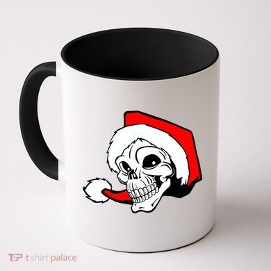 Santa Skull Coffee Mug