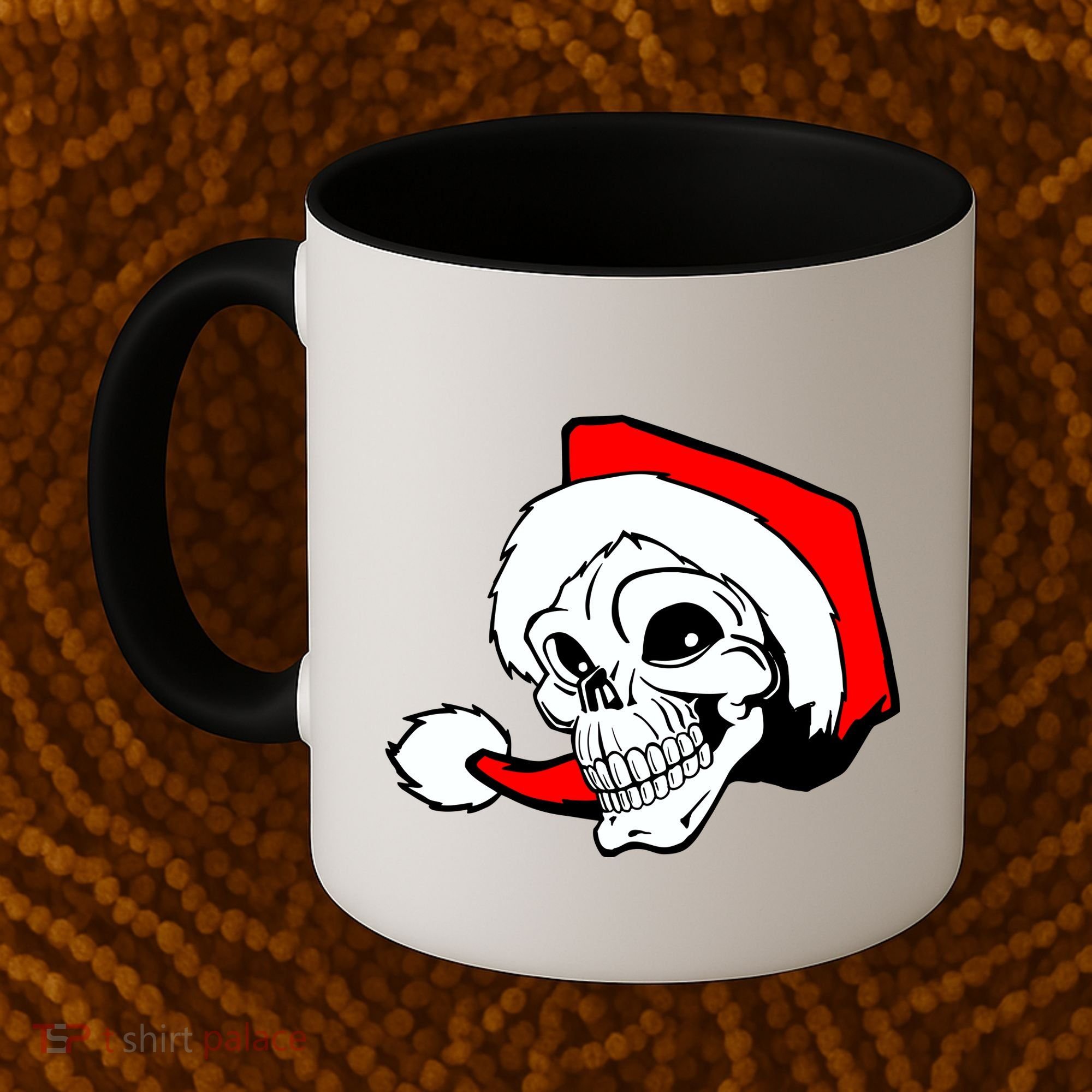 Santa Skull Coffee Mug