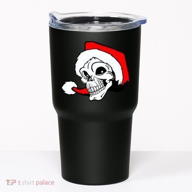 Santa Skull Tumbler