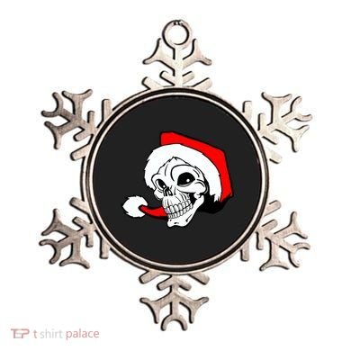 Santa Skull Ornament