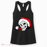 Santa Skull Women's Tank Top thumb 0
