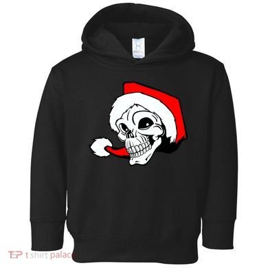 Santa Skull Toddler Hoodie