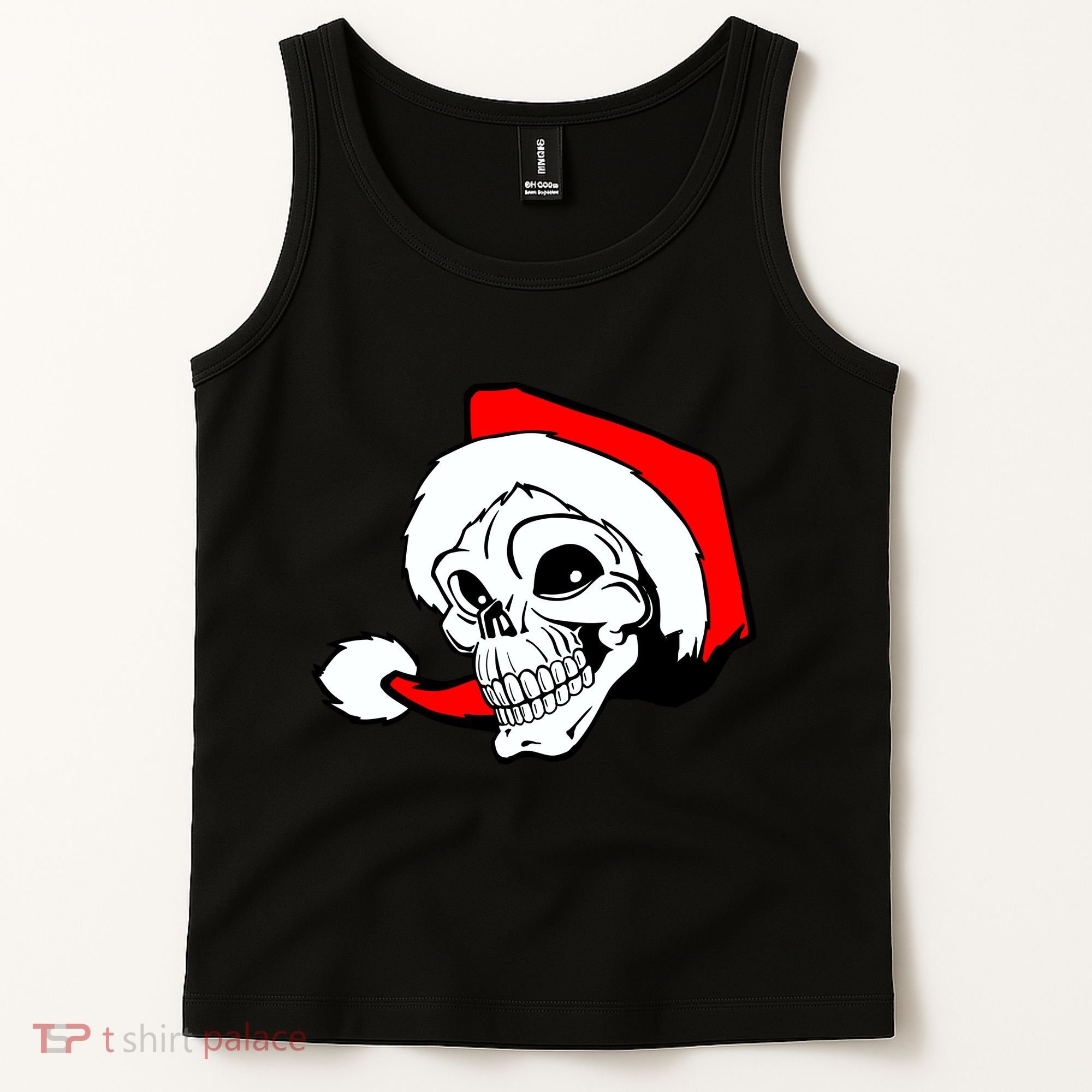 Santa Skull Tank Top