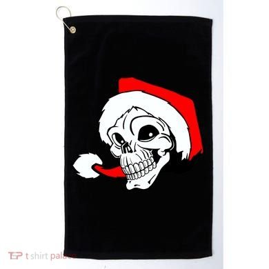 Santa Skull Golf Towel