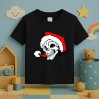 Santa Skull Toddler T-Shirt thumb 3