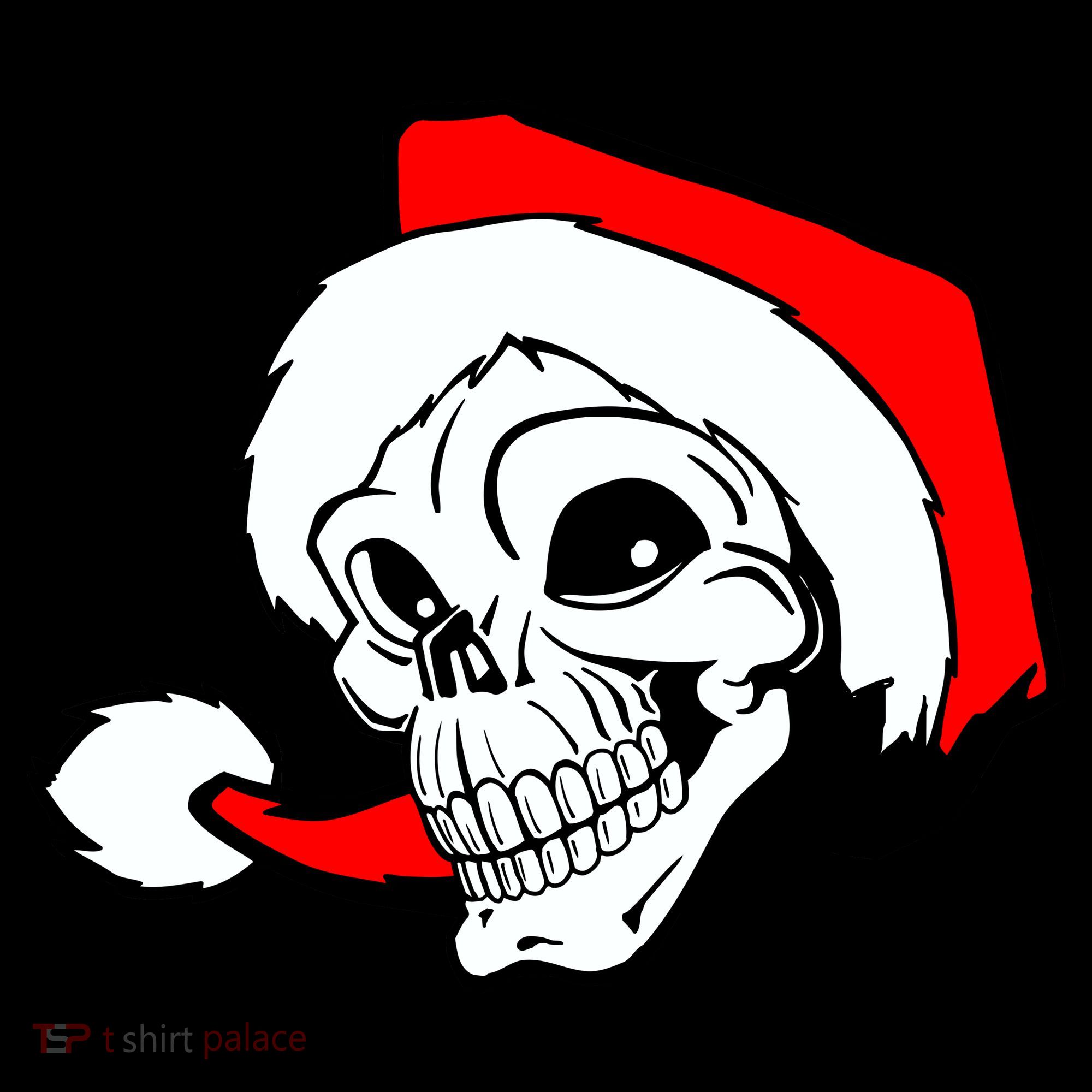 Santa Skull Women's Long Sleeve Shirt