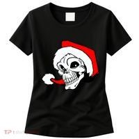 Santa Skull Women's T-Shirt thumb 0