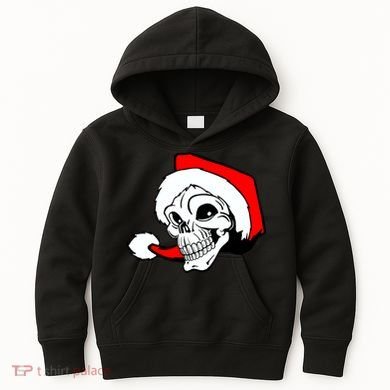 Santa Skull Kids Hoodie
