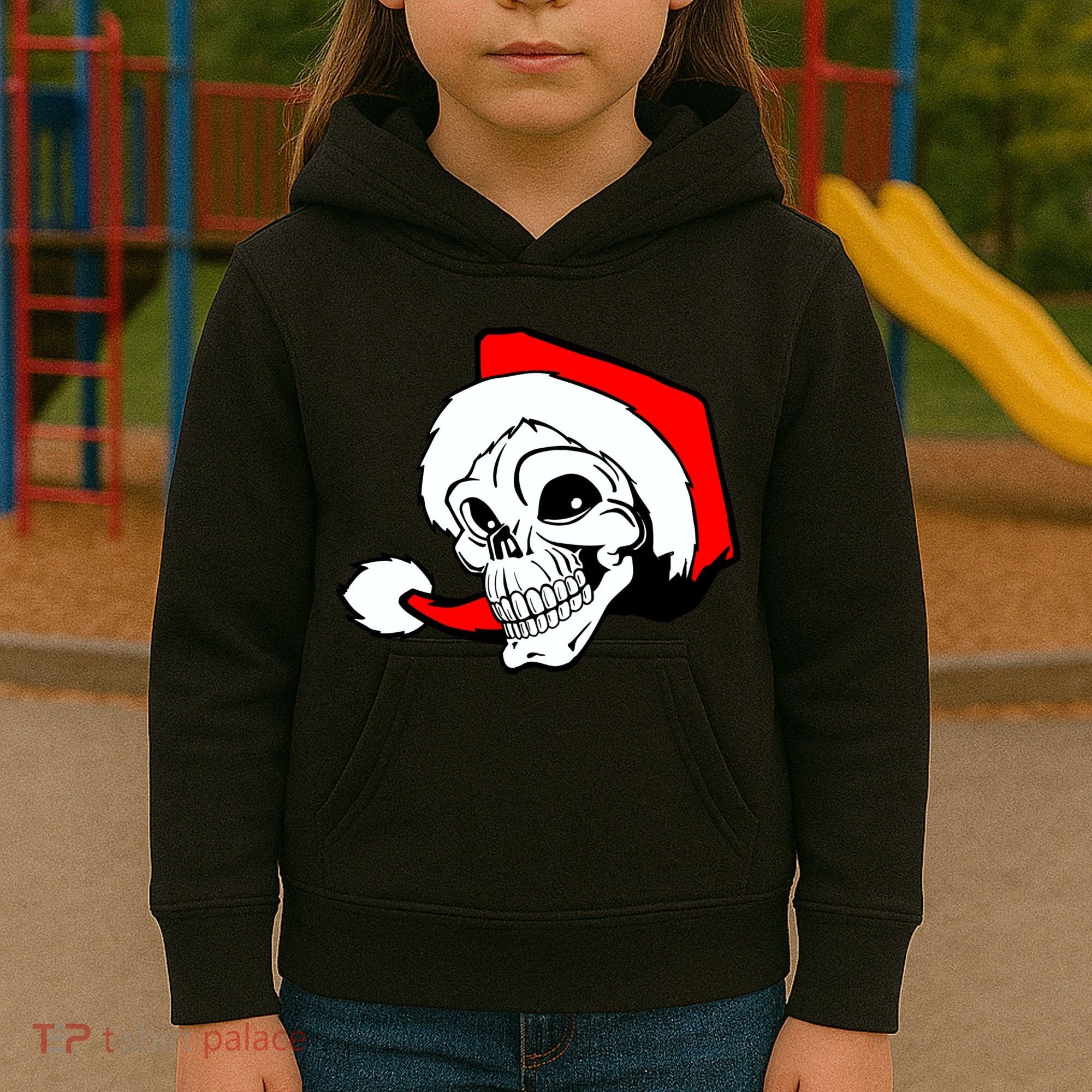 Santa Skull Kids Hoodie