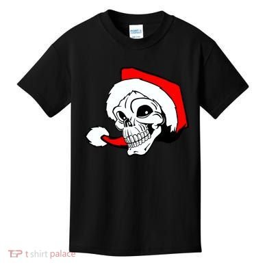 Santa Skull Kids T-Shirt
