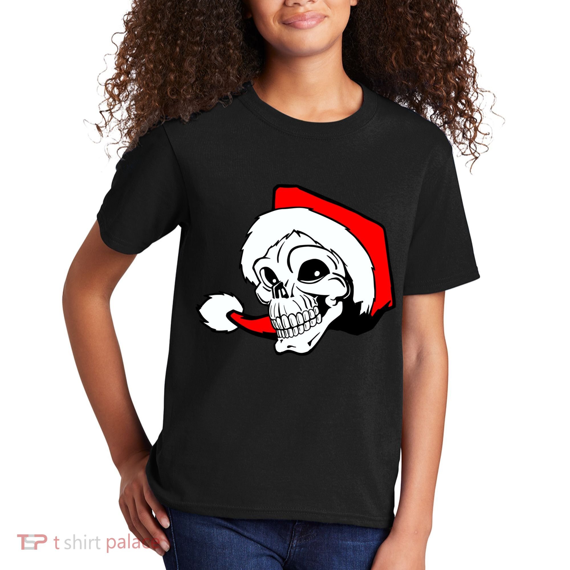 Santa Skull Kids T-Shirt