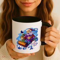 Santa Sleigh Coffee Mug thumb 3