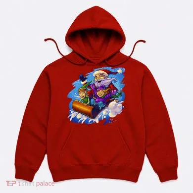 Santa Sleigh Hoodie