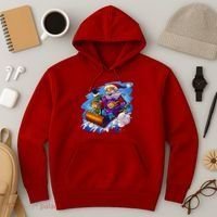 Santa Sleigh Hoodie thumb 3