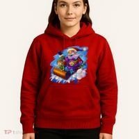 Santa Sleigh Hoodie thumb 5