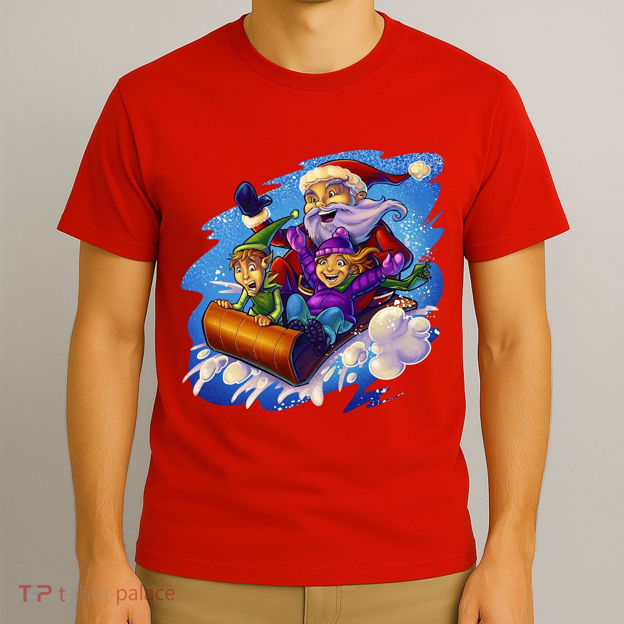 Santa Sleigh T-Shirt