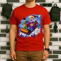 Santa Sleigh T-Shirt thumb 6