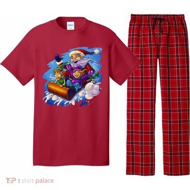 Santa Sleigh Pajama Set