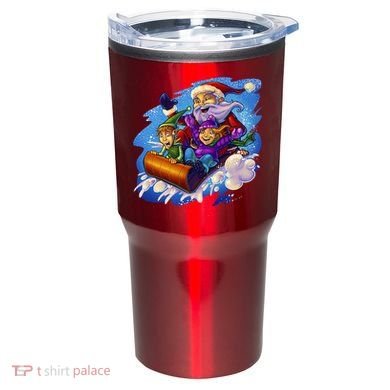 Santa Sleigh Tumbler