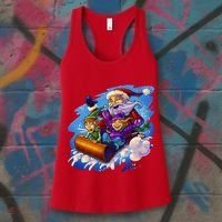 Santa Sleigh Women's Tank Top thumb 3