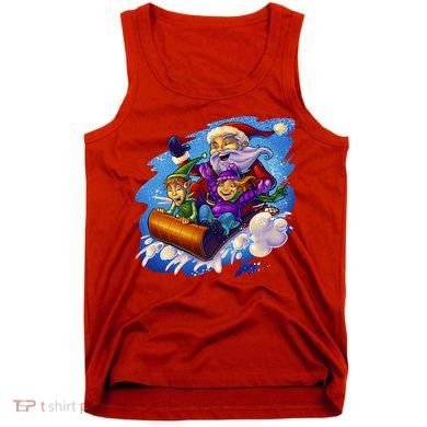 Santa Sleigh Tank Top