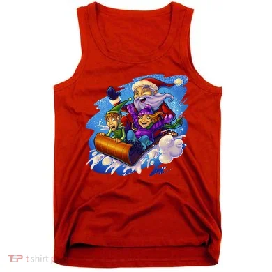 Santa Sleigh Tank Top