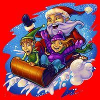 Santa Sleigh Tank Top thumb 6