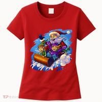 Santa Sleigh Women's T-Shirt thumb 0