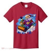 Santa Sleigh Kids T-Shirt thumb 0