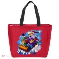 Santa Sleigh Tote Bag thumb 0