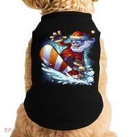 Santa Snowboard Doggie Tank thumb 0