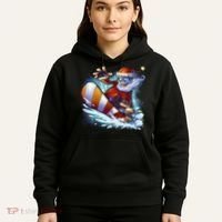 Santa Snowboard Hoodie thumb 5
