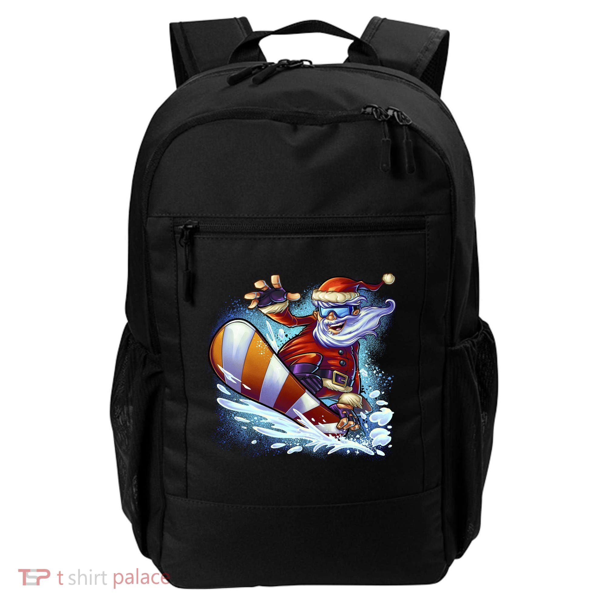 Santa Snowboard Backpack
