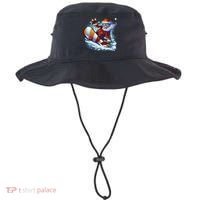 Santa Snowboard Bucket Hat thumb 0