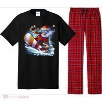 Santa Snowboard Pajama Set thumb 0