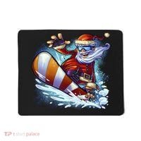 Santa Snowboard Mousepad thumb 0