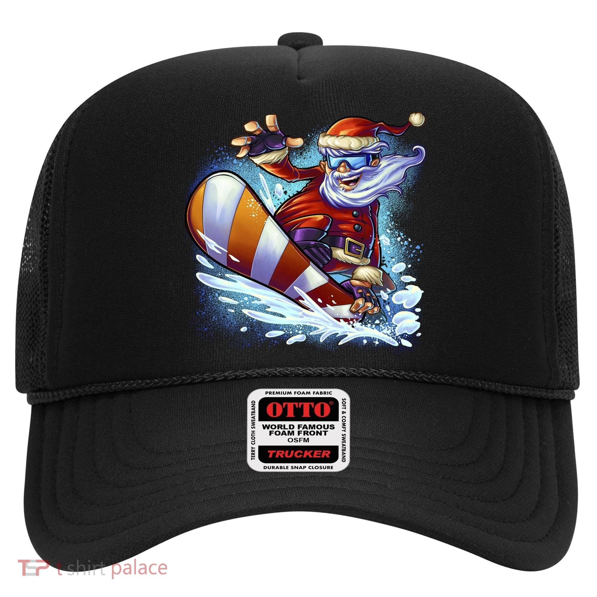 Santa Snowboard Hat