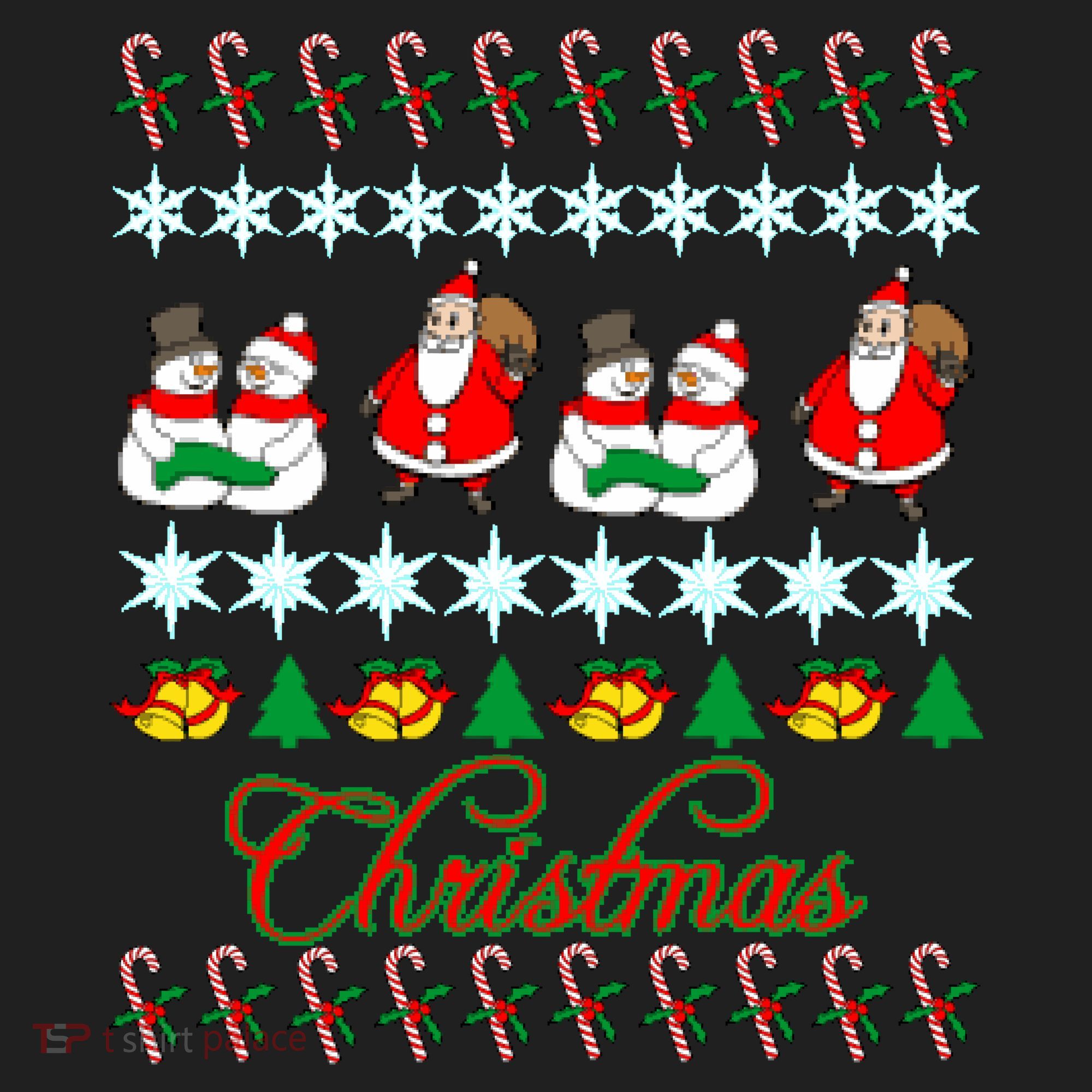 Santa Snowman Ugly Christmas Sweater Women's Sweatshirt